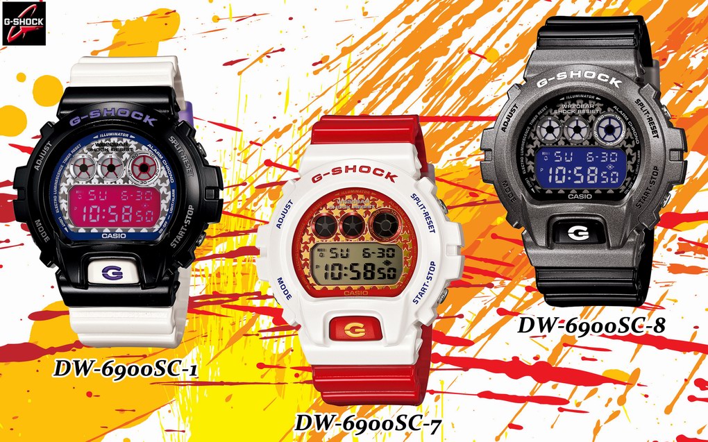 g-shock crazy color系列 引爆激彩夏日