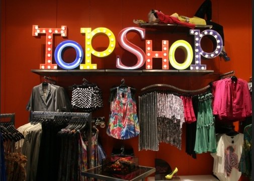 topshop,快速时尚品牌