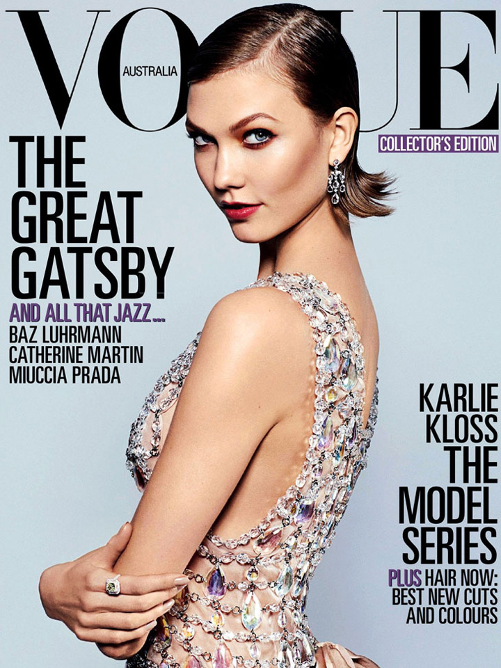 karlie kloss《vogue》澳大利亚版2013年5月号