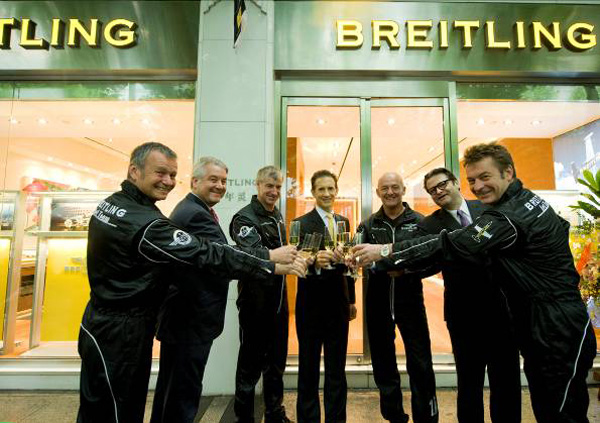 breitling（百年灵）上海首家旗舰店盛大开幕