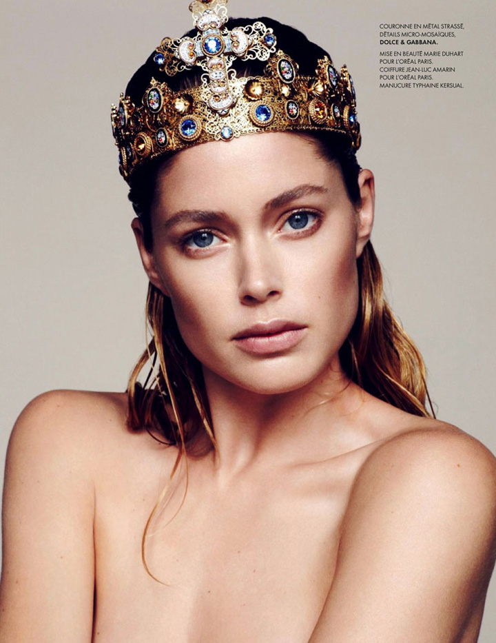 doutzen kroes《elle》法国版2013年8月号