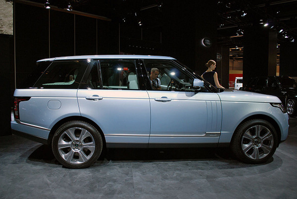 路虎法兰克福正式发表 range rover hybrid