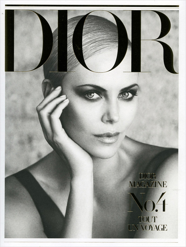 charlize theron《dior magazine》最新时尚大片