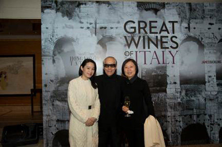 「great wines of italy」香港取得空前成功