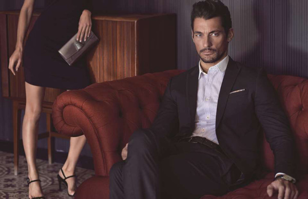 david gandy 代言selected 2014春季男装