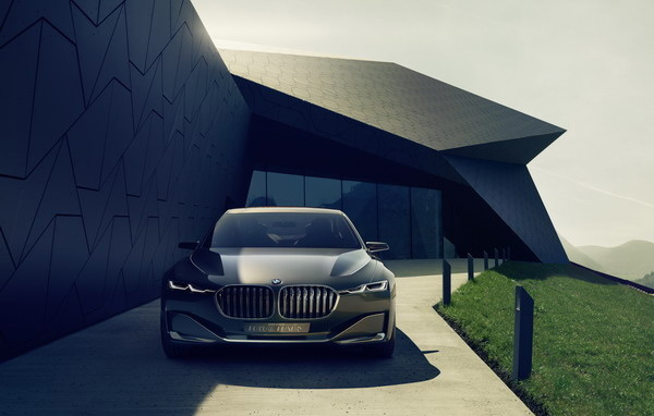 bmw vision future luxury 概念车现身