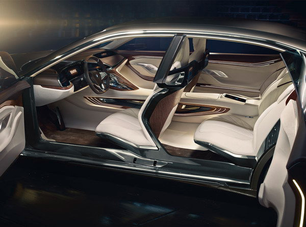 bmw vision future luxury 概念车现身