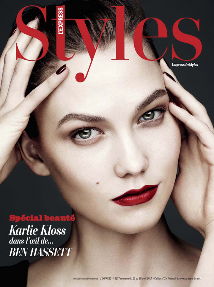 karlie kloss《l’express styles》2014年4月号