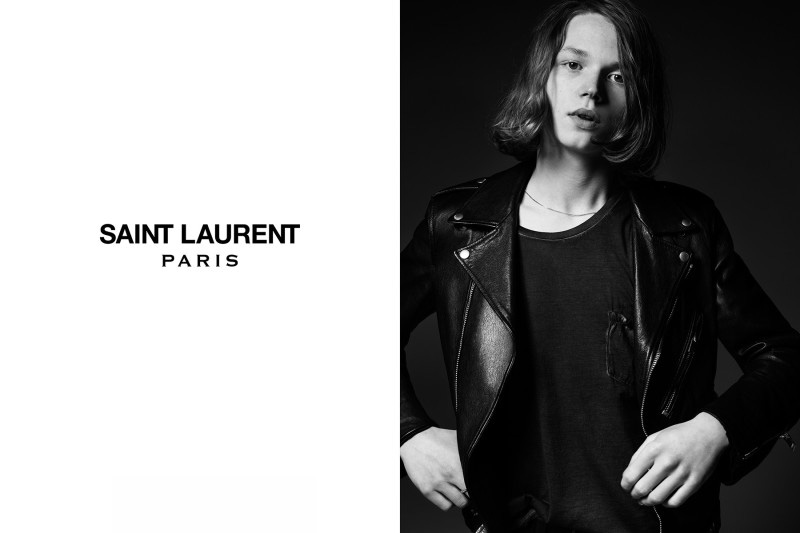 saint laurent 2014秋冬系列男装广告