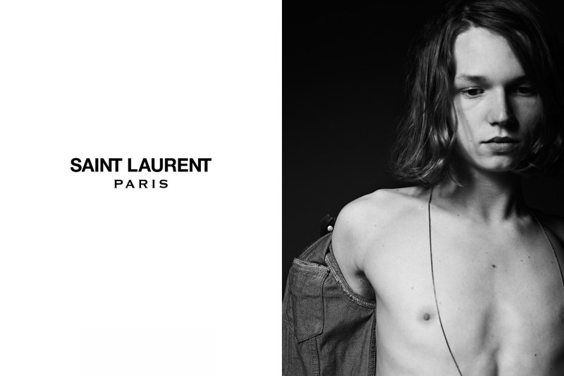 saint laurent 2014秋冬系列男装广告