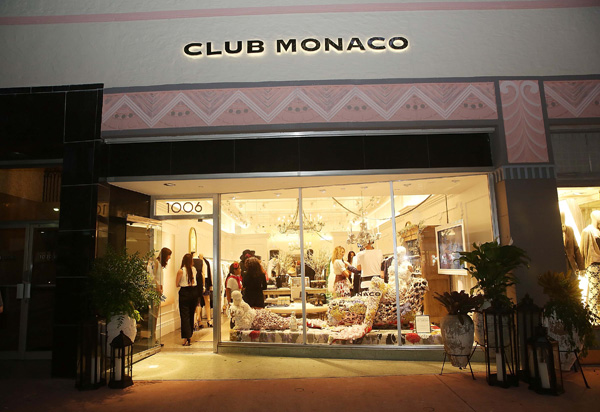 club monaco 全新迈阿密林肯路店开幕