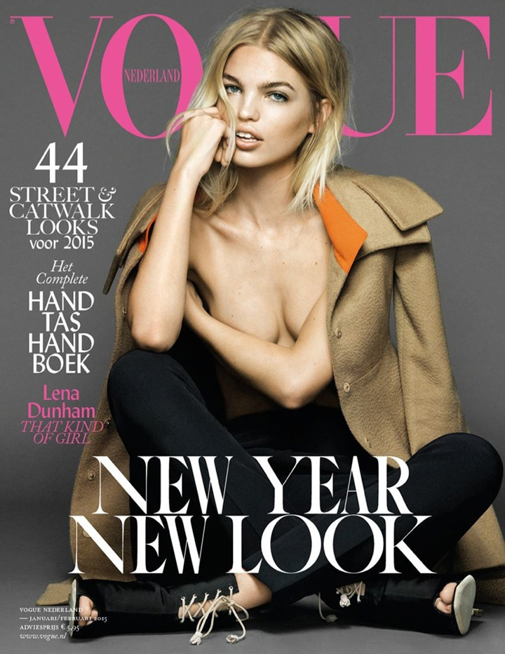 daphne groeneveld《vogue》荷兰版2015年1月号