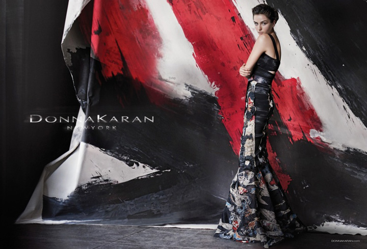 donna karan 2015春夏系列广告曝光