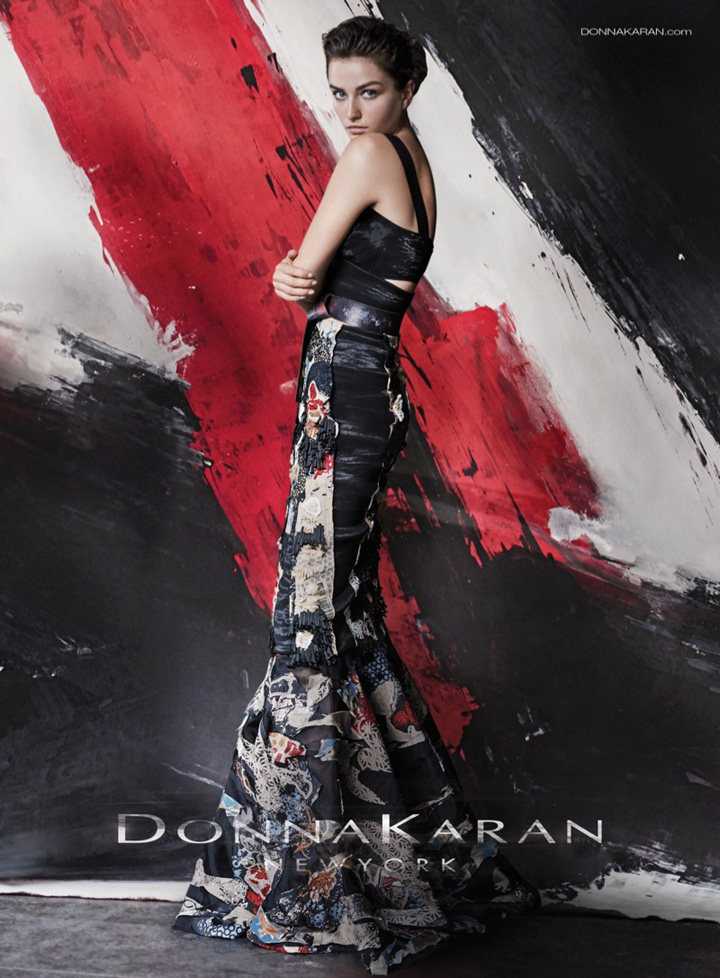 donna karan 2015春夏系列广告曝光