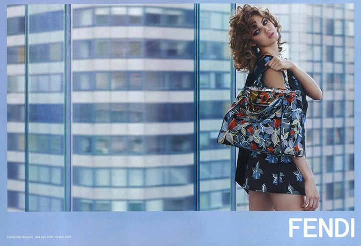 fendi iconic手袋2015春夏广告大片