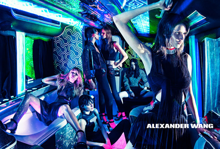 alexander wang 2015春夏系列广告大片