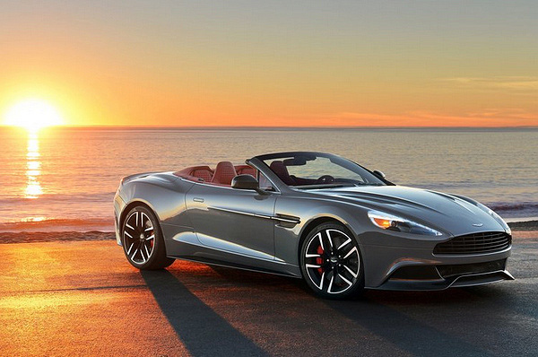 aston martin 全新vanquish volante车款