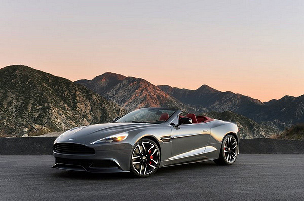 aston martin 全新vanquish volante车款