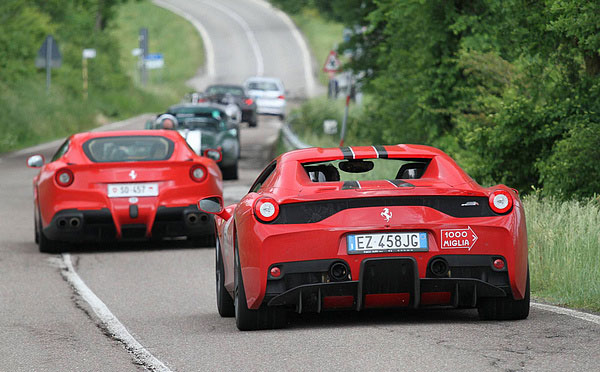 ferrari 礼赞mille miglia大赛成功落幕