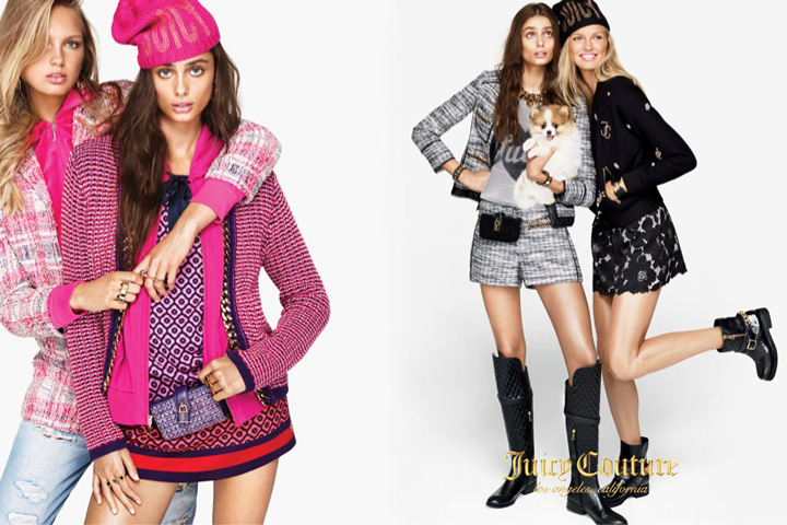 juicy couture 2015秋冬系列广告大片