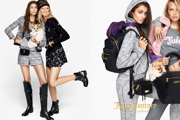 juicy couture 2015秋冬系列广告大片