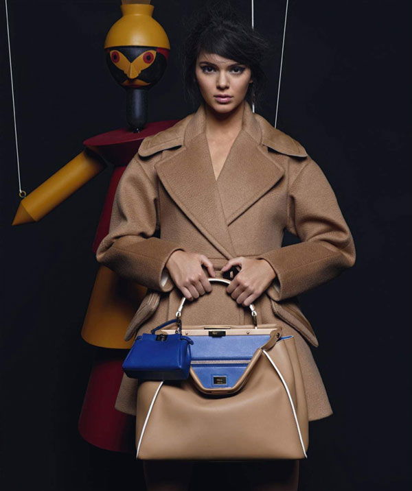 肯达尔·詹娜代言fendi 2015秋冬广告