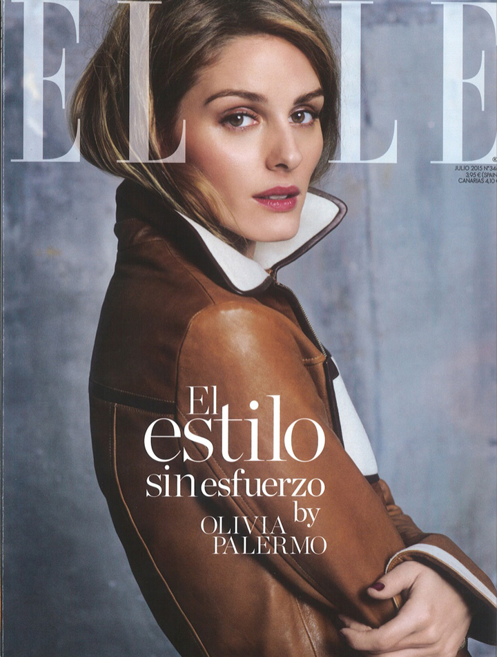 olivia palermo《elle》西班牙版2015年7月号