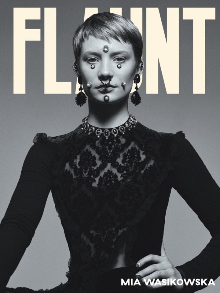 mia wasikowska《flaunt》杂志2015年12月号