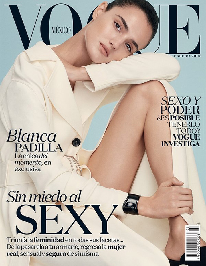 blanca padilla《vogue》墨西哥版2016年2月号