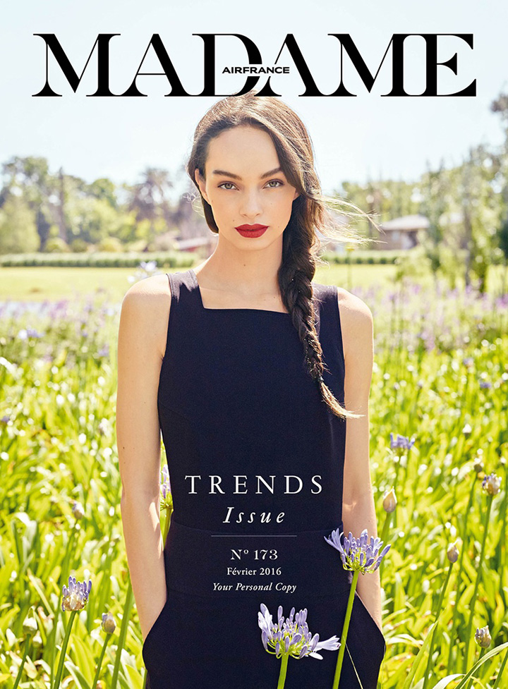 luma grothe《air france madame》2016年2月号