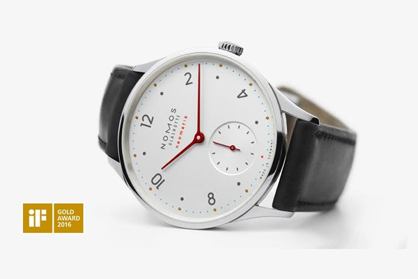 nomos glashütte 获颁if设计大奖金牌奖