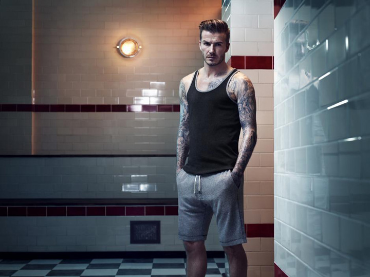 david beckham for h&m 2013秋冬内衣广告大片