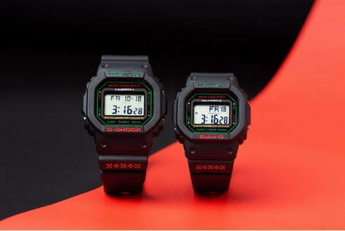 g-shock & baby-g情侣对表 迎接圣诞 为爱而生