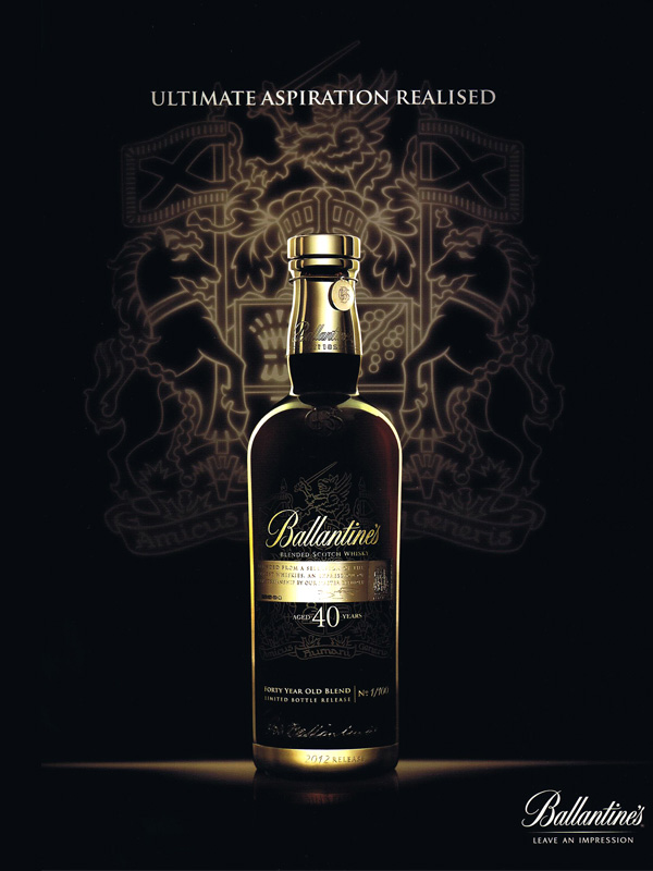 ballantine's（百龄坛）40年调和型苏格兰威士忌